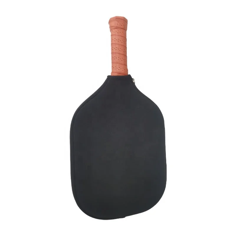 In Stock Neoprene Zipper Style Beach Tennis Racket Bag Pickle Ball Racket Bag Sports Protective Bag Pickle Ball Paddle Sleeve