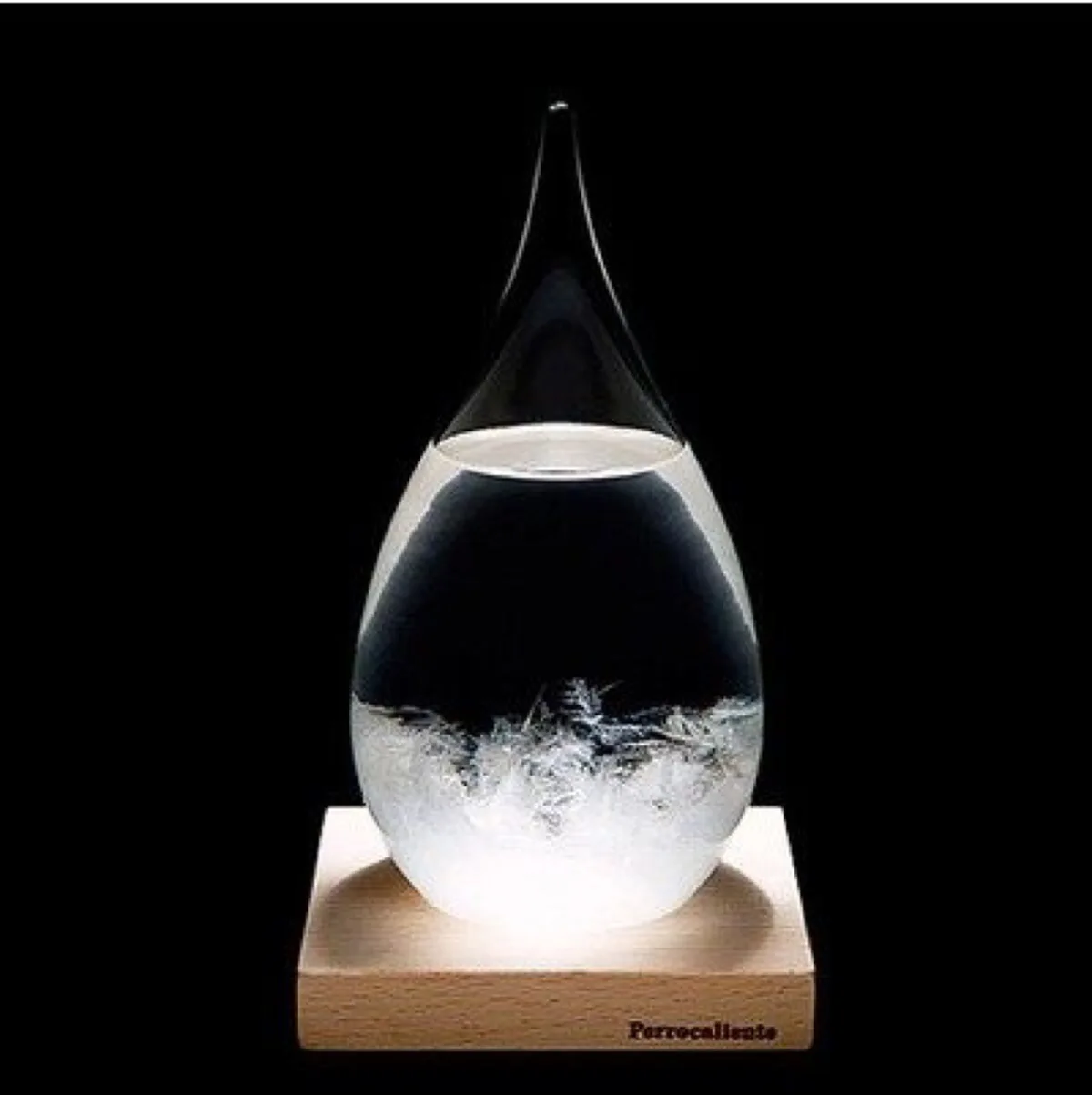 Christmas Gift Teardrop Storm Glass creative Stylish Desktop Droplet Storm Glass Crafts Weather Storm Forecast Predictor