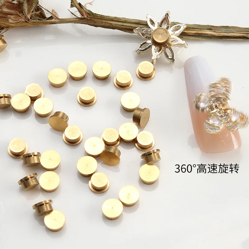 Versatile DIY Nail Art High-Speed Transfer Bearing Accessory Universal Nail Jewelry Rotor Bearing