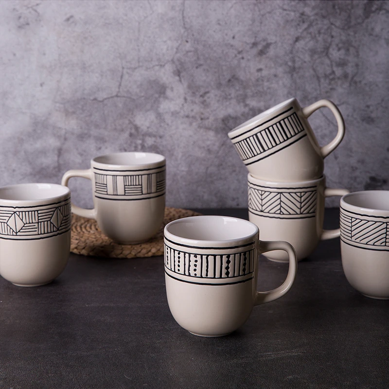 hot sale large ceramic mug cartoon mug mugs with logo ceramic coffee