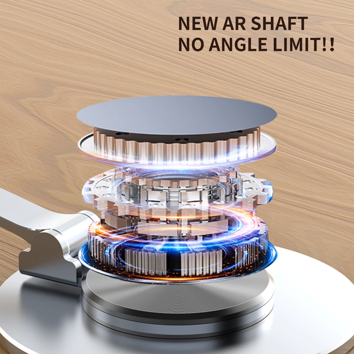 New Coming High Quality Foldable 360 Rotation Mobile Phone Holder Stand Aluminum Alloy Desktop Tablet Holder For ipad