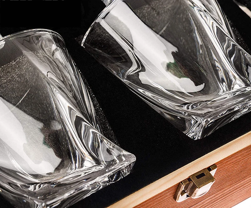 Tiktok  Hot Gift Products Reusable Whisky Chilling Wine Stones Stainless Steel Ice Cubes Set for Whisky Lover