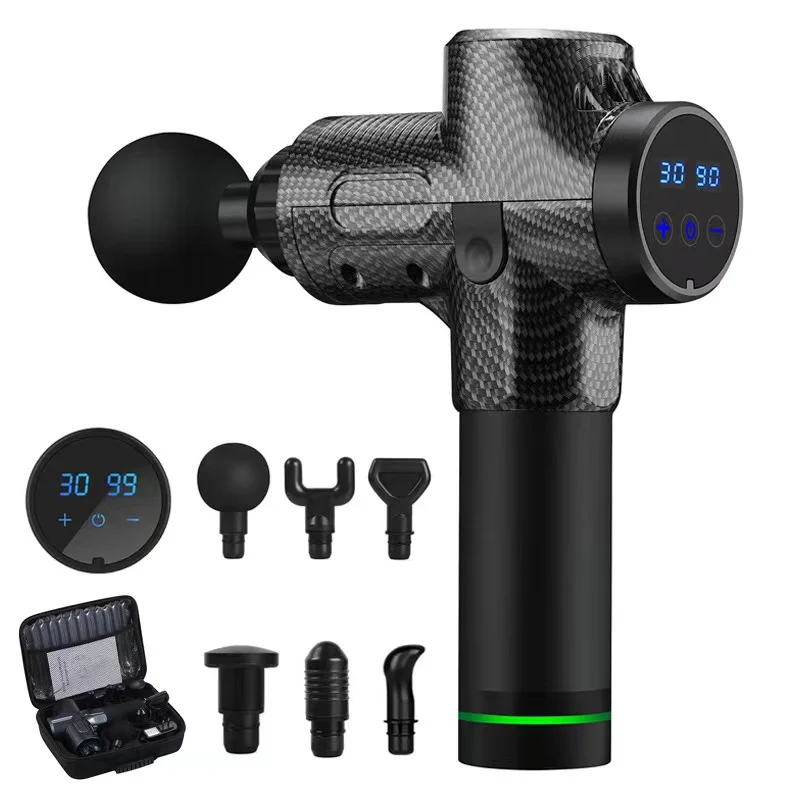 Professional Physiotherapy Fascia Gun With Cold And Hot Compress Deep Tissue Muscle Massage Gun