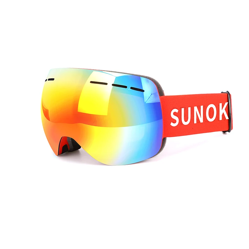 Panchromatic Frame Permanent Anti-Fog Googles Ski Sun Glasses