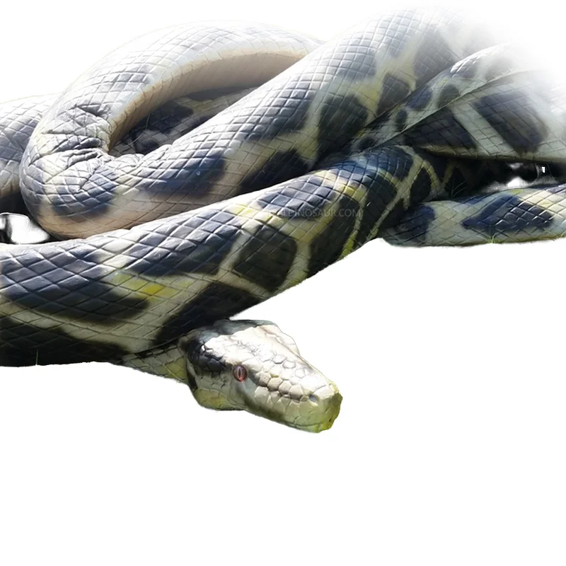 unique real animatronic snake animal model  life size snake animation products electric snake animals a control remoto