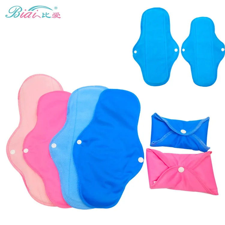 New Design Reusable Washable Nursing Wholesale Price Female menstrual pad Polar fleece Sanitary