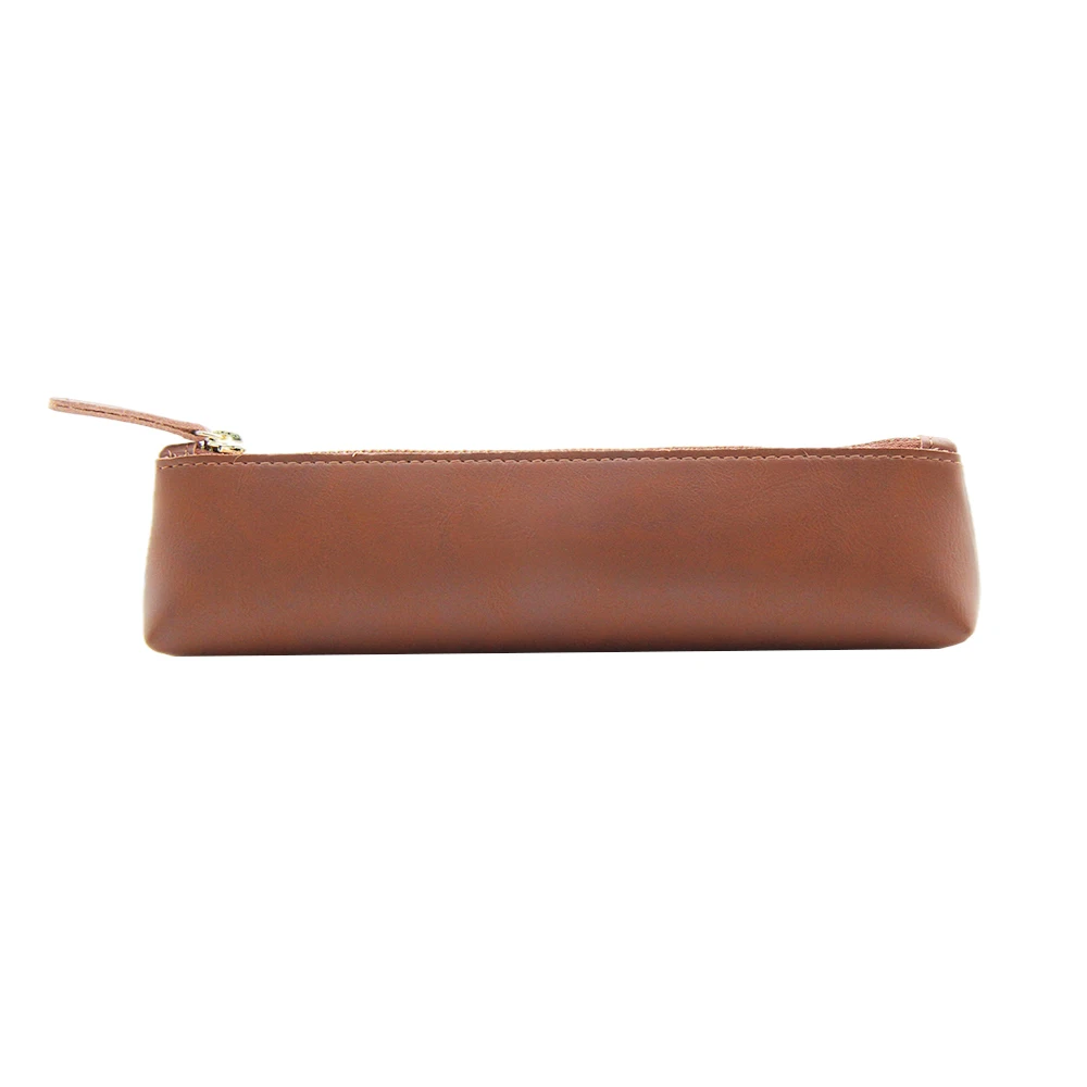 Leather pen case High quality pencil case for gift