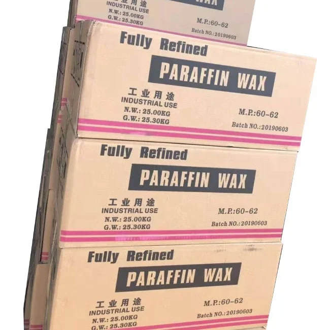 Factory Export Fully Refined Paraffin Wax 56 58 60 62 Paraffin Wax for Candle