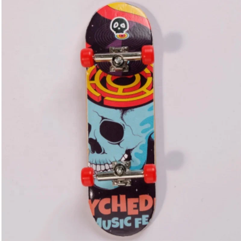 JIESEN Finger Toys Skateboard Custom Fingerboard Colorful Finger Skateboard Keyring Beer Bottle Opener Key Chain Metal Scooter