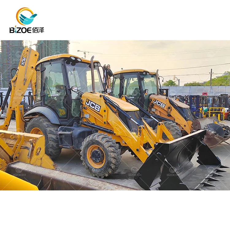 One machine with two functions of excavator and wheel loader 4cx case backhoe loader used used jcb 4x4 backhoe loader