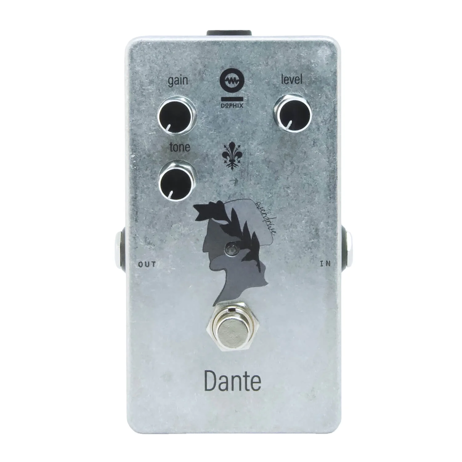 Guitar Accessories -  Hand Made Guitar pedal Dante Overdrive for Elettric Guitar - Made In Italy