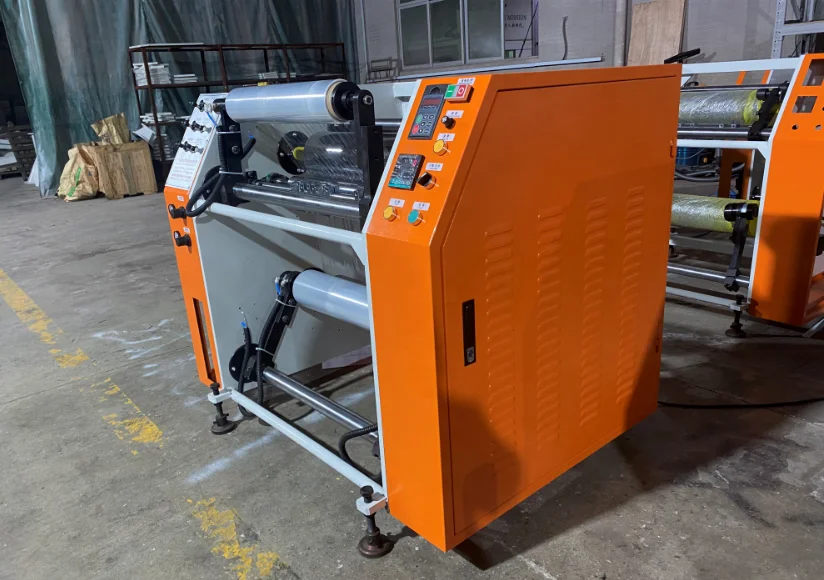 best seller XHD-500 semi-automatic slitter rewinder machine