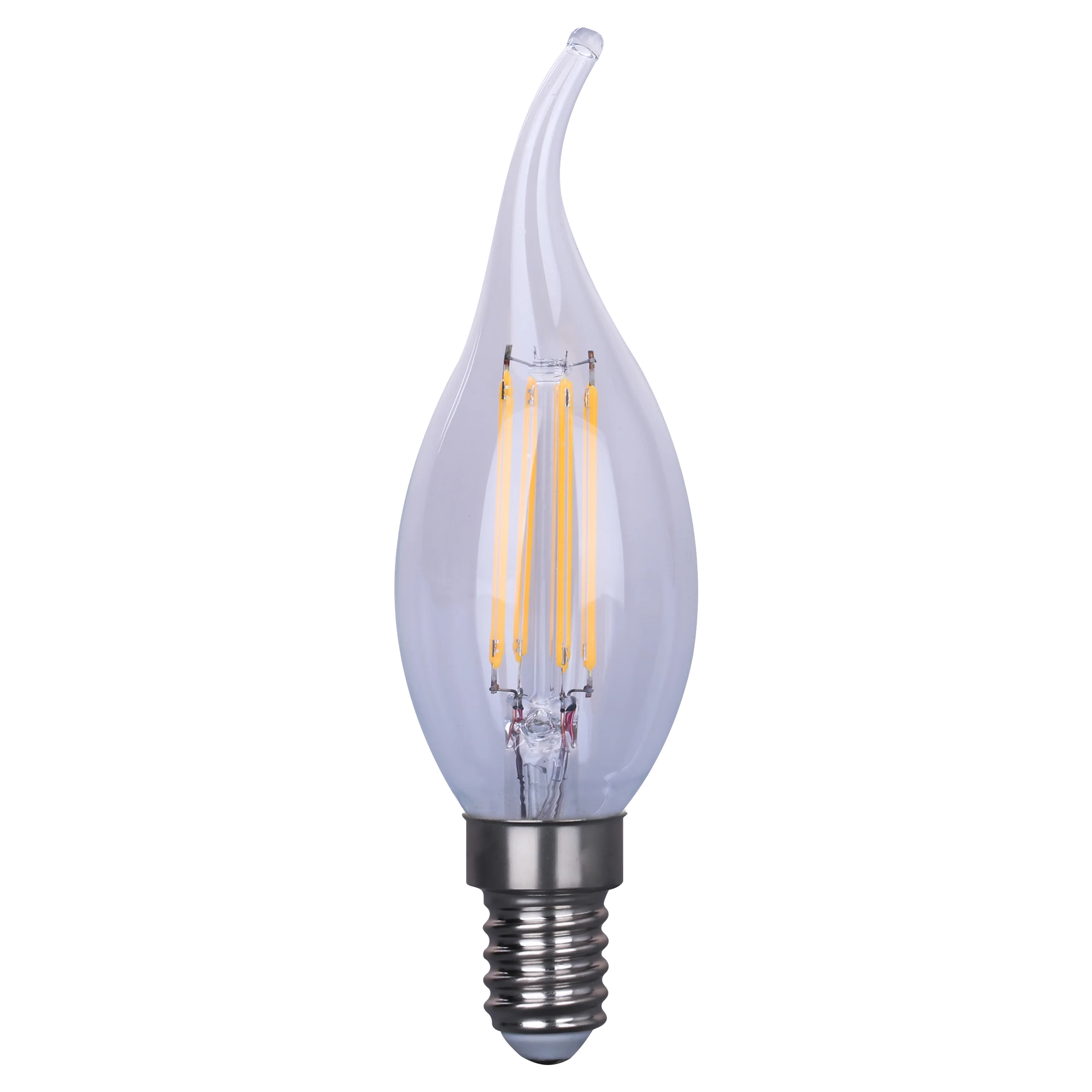 Высококачественная Светодиодная лампа накаливания 2700K E12 E14 B15 B22 винтажная Эдисона