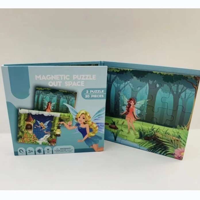 Factory Price Custom High Quality Magnetic Puzzle Out Space Kids Puzzle For Indoor Games