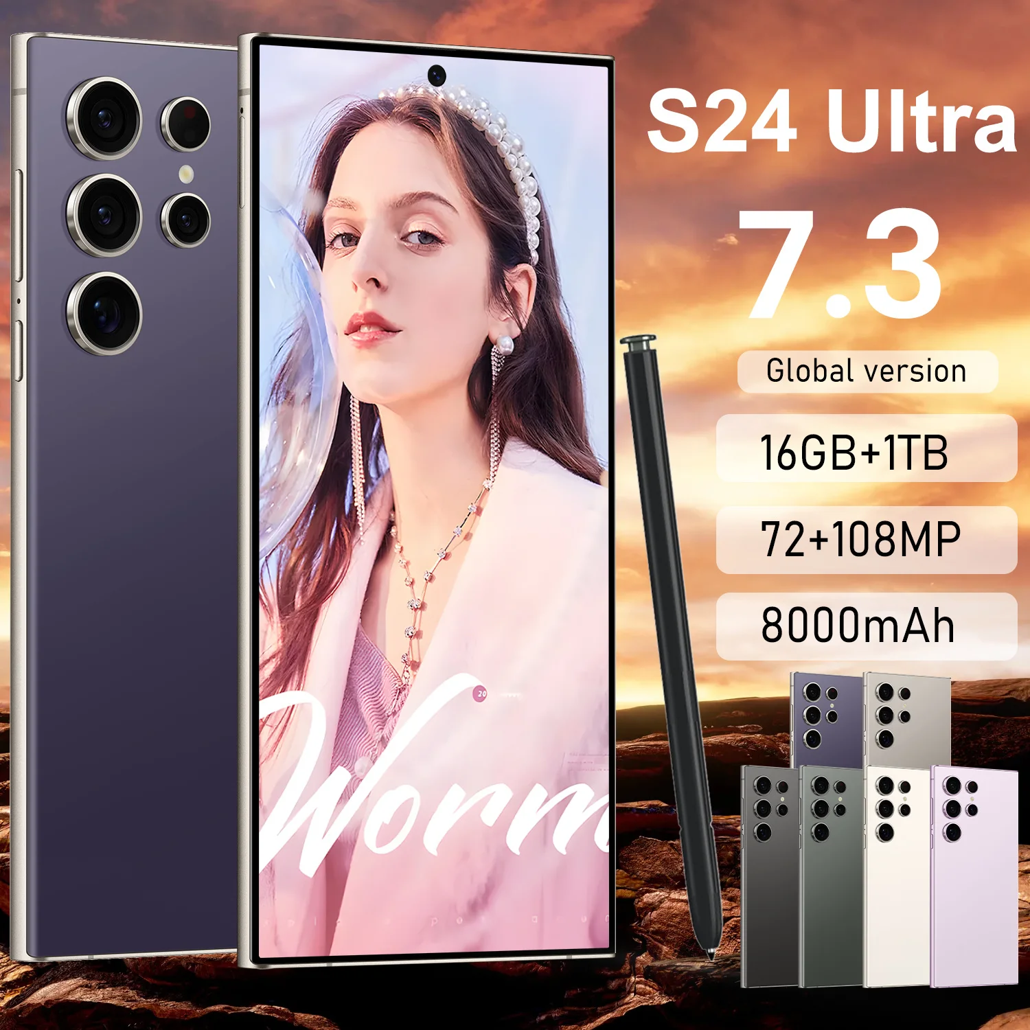 Смартфон Android 7 3 дюймов 4g 5g
