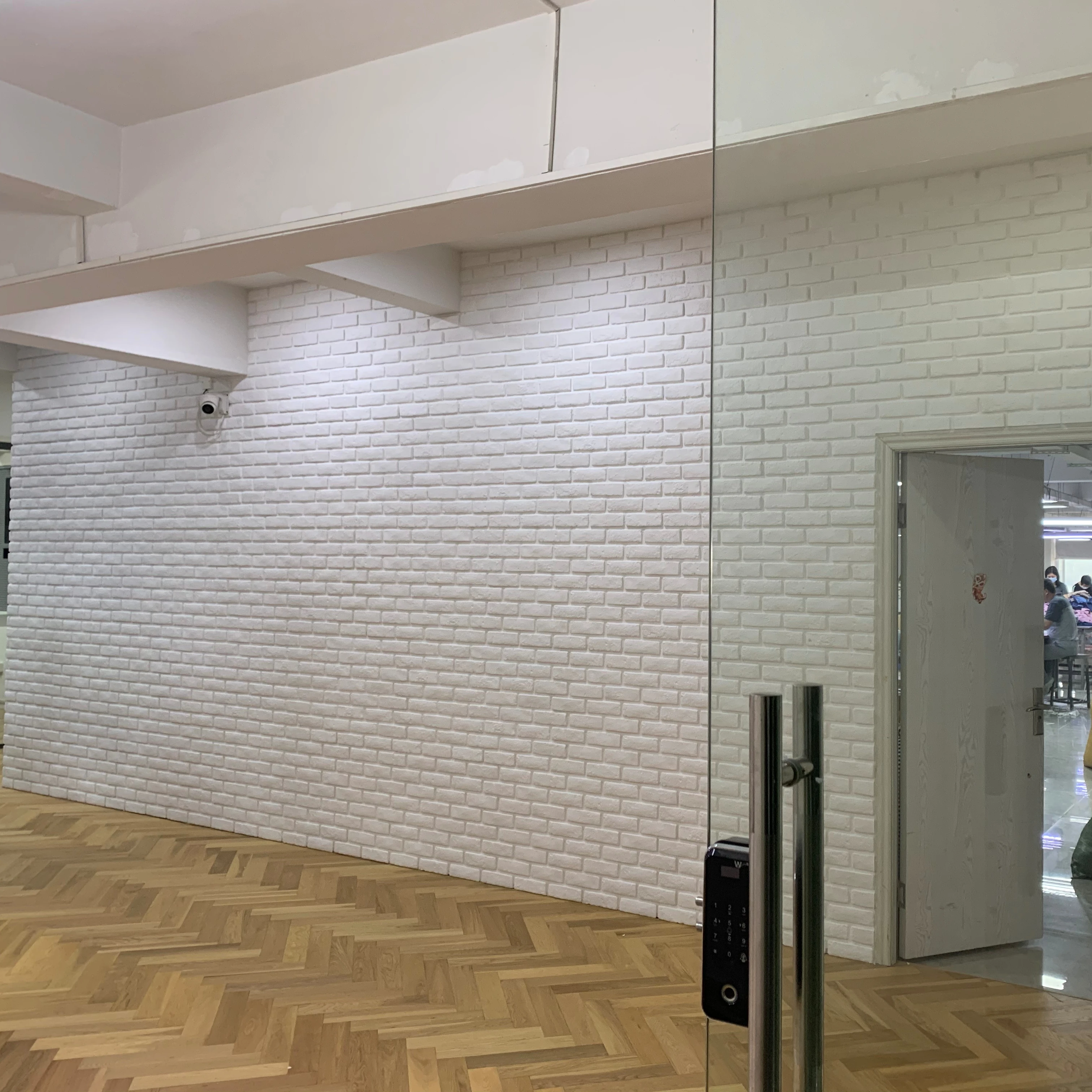 OEM Высокое качество белые цвета классический интерьер декоративная облицовка стены PU наклейки на