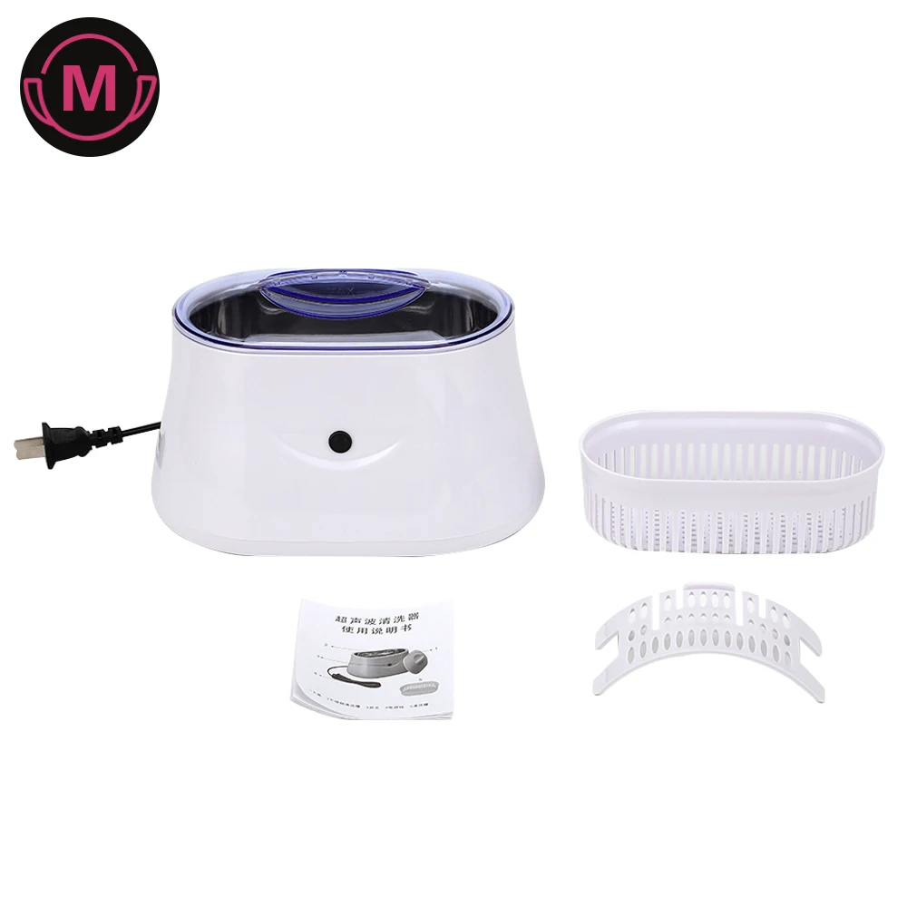 
Automatic purple white 35W 650ml home mini Jewelry Washer Ultrasonic Cleaner 