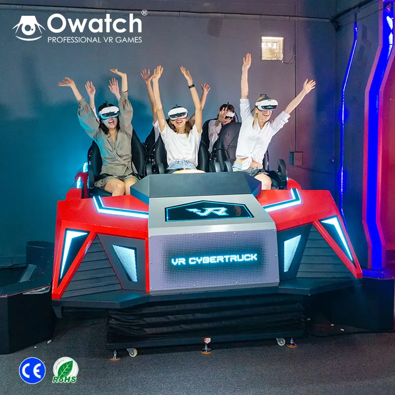 Танк дизайн 6 игроков VR симулятор стрельбы Снайпер охотничья война Аркадный Игровой Автомат мест 9d vr family