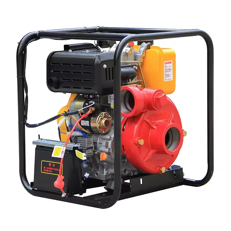 Тавас DP30HHCI 186F Электрический старт 3-дюймовый чугунный водяной насос высокого давления bombas de agua мощный портативный