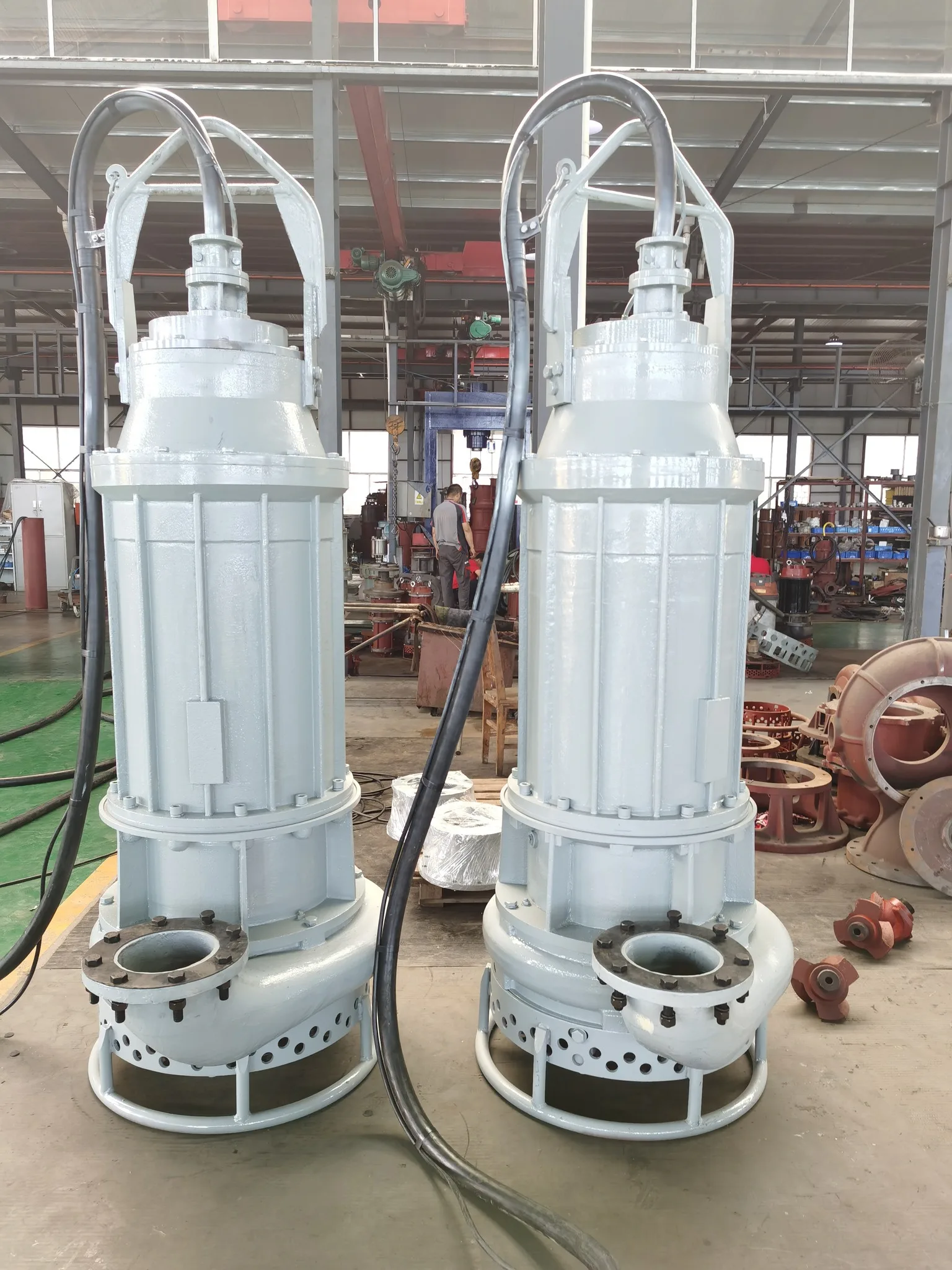 20 tons 30 tons 40 tons Excavator Mounted Submersible Dredging Suction Pump  with Side  Cutter For Dredge Lake