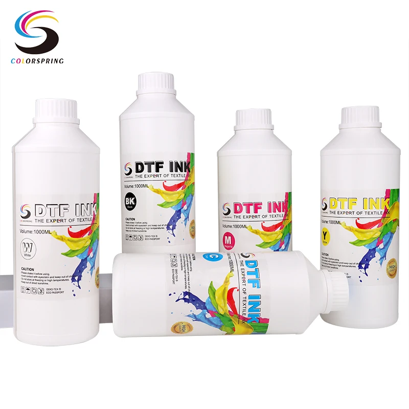 Leaf dtf ink 1000ml new hot a2 a3 small dtf printer pet film white ink