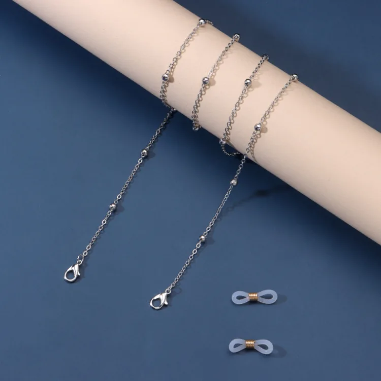 New other fashion cheap designer simple gold silver accessories glasses rope chain
