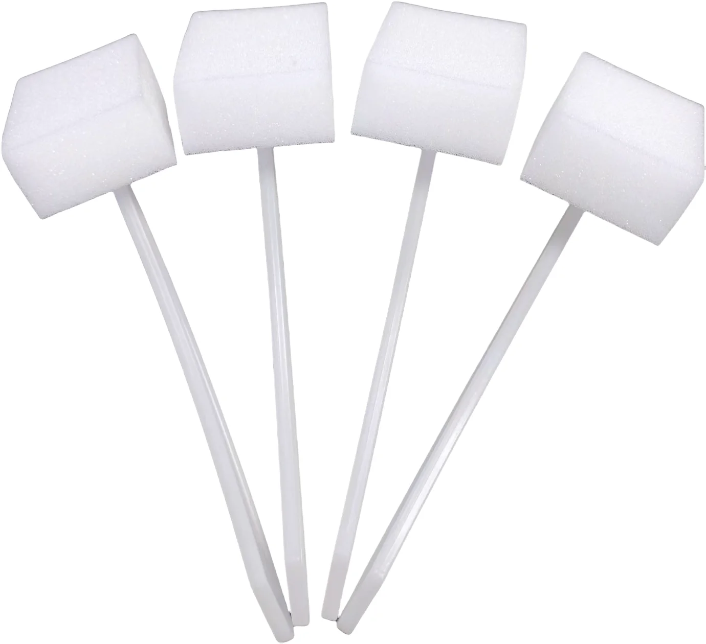OEM Wholesale Disposable Surgical Medical Cleaning Sponge Brush with Straight Handle Medical sponge  Products