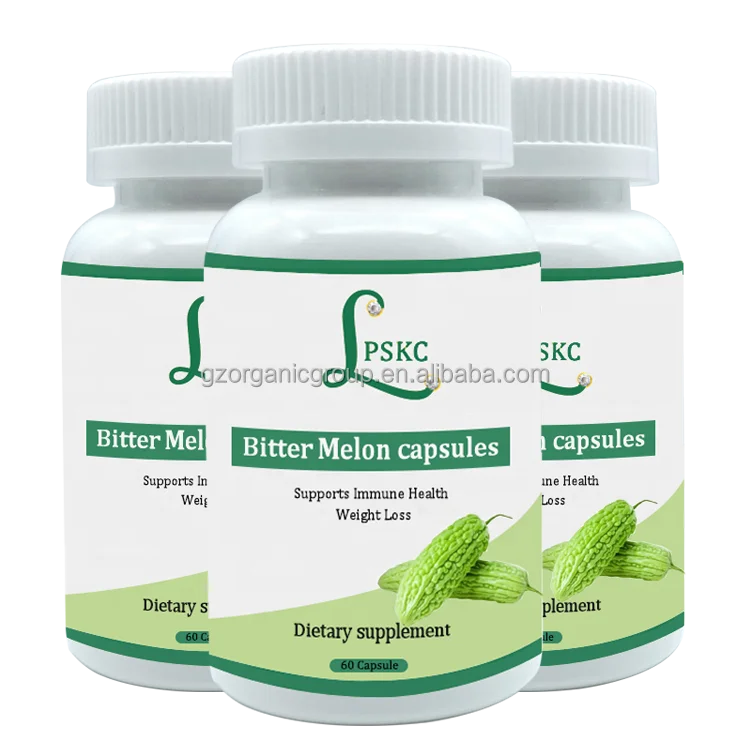 Wholesale Natural Bitter Melon Plant Extract Bitter Melon Capsule Multivitamins Nutritional Supplements