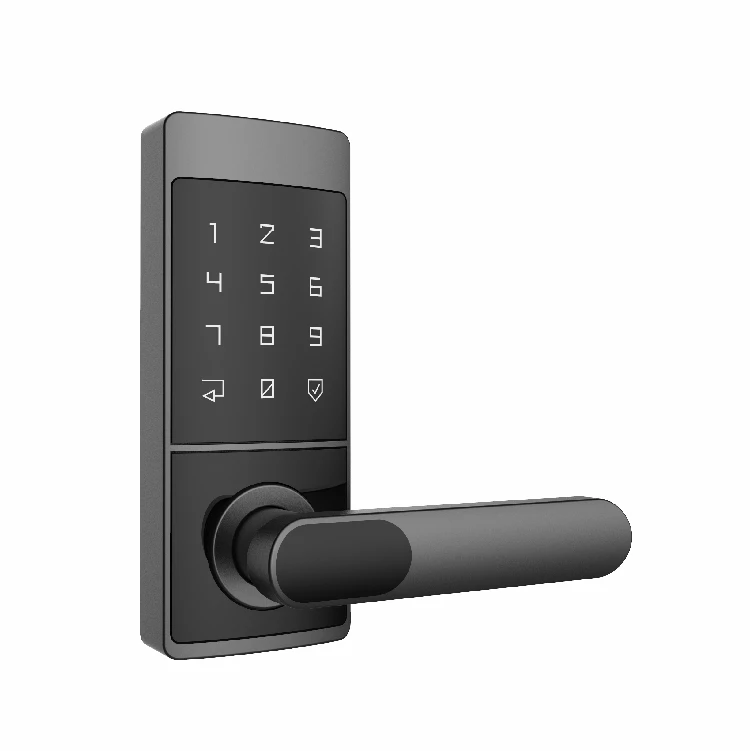 JIXIN Guangdong USB cable Push Lock Finger Print Sliding Door Smart Lock
