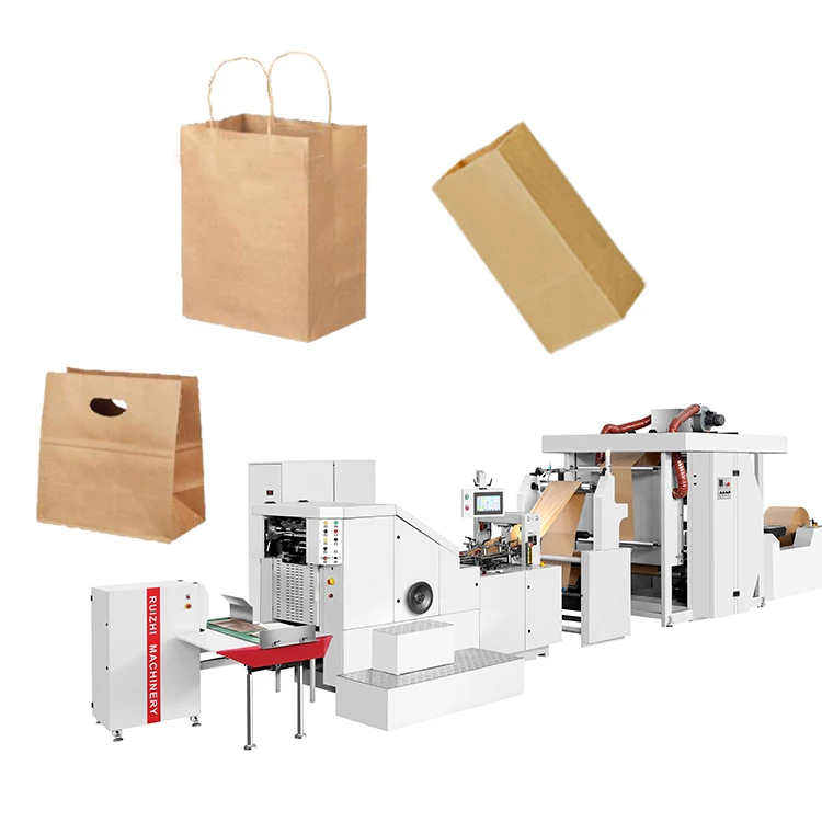 
Factory wholesale full automatic bread paper bag making machine 