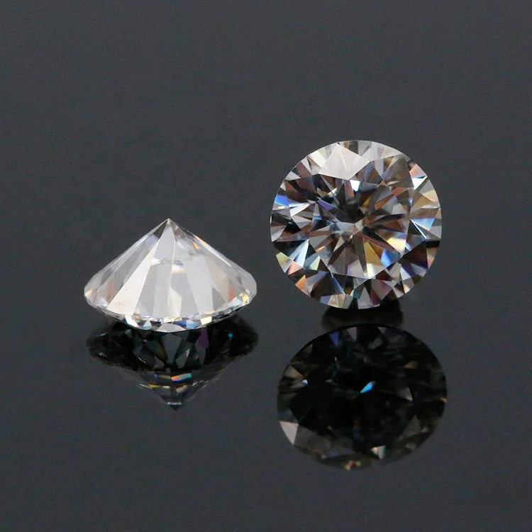 100pcs/bag Synthetic CZ Stones Price Round Brilliant Diamonds Cut Cubic Zirconia