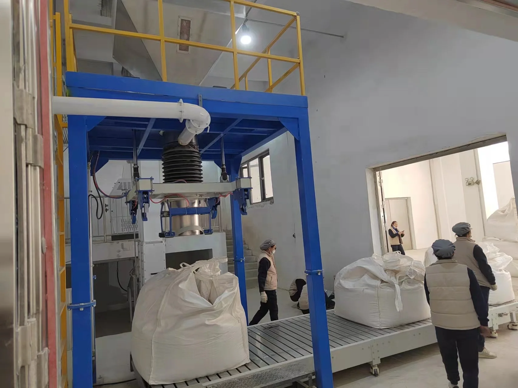 Jumbo Bag Packing Machine 500 Kg 1000 Kg 1050 Kg 2000 Kg Bulk Bag Powder Pellet Ton Sack Packing Machine