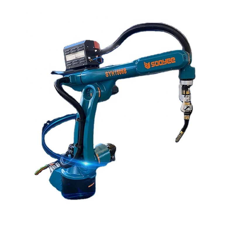 2023 new product Massait SYH1506B industrial grade handled welding robots 15mm payload 6kg blue robotic