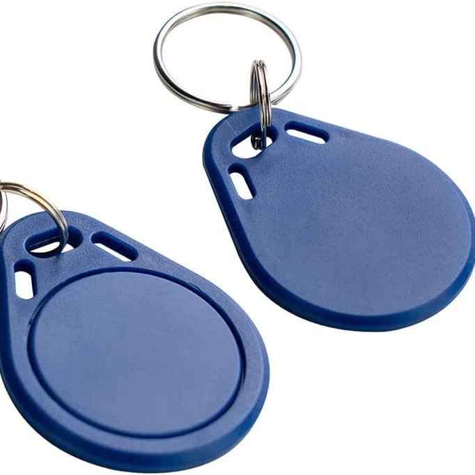 Sunlanrfid Plastic Customized  HF 13.56MHZ  RFID Information Share NXP  Mifare 1K Tag Fob