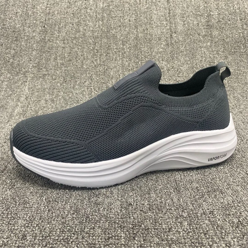 Men Sport Shoes Breathable Mesh Sneakers Slip On Autumn Non-Leather Casual Lightweight Sock Shoes Men Sneakers Trainers