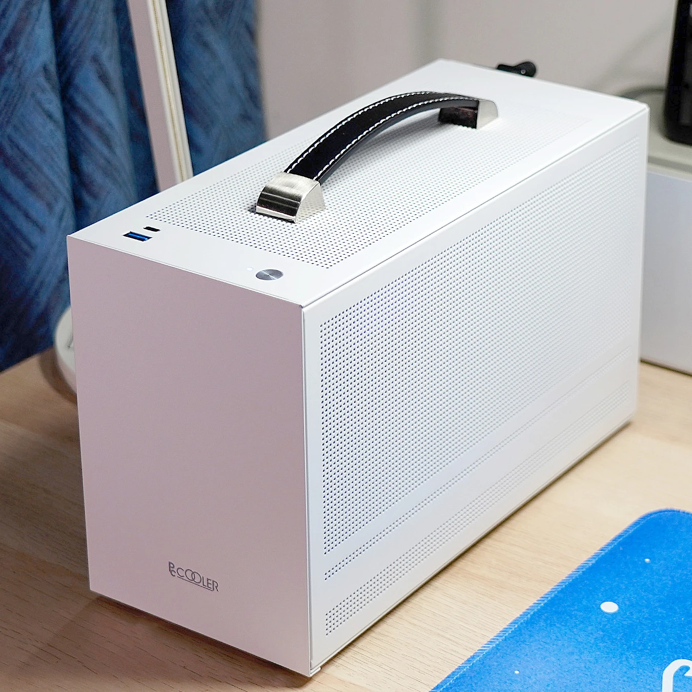 Корпус PCCOOLER для настольного ПК ITX Tower ATX MATX, игровой корпус для настольного ПК, алюминиевый корпус для мини ПК ITX