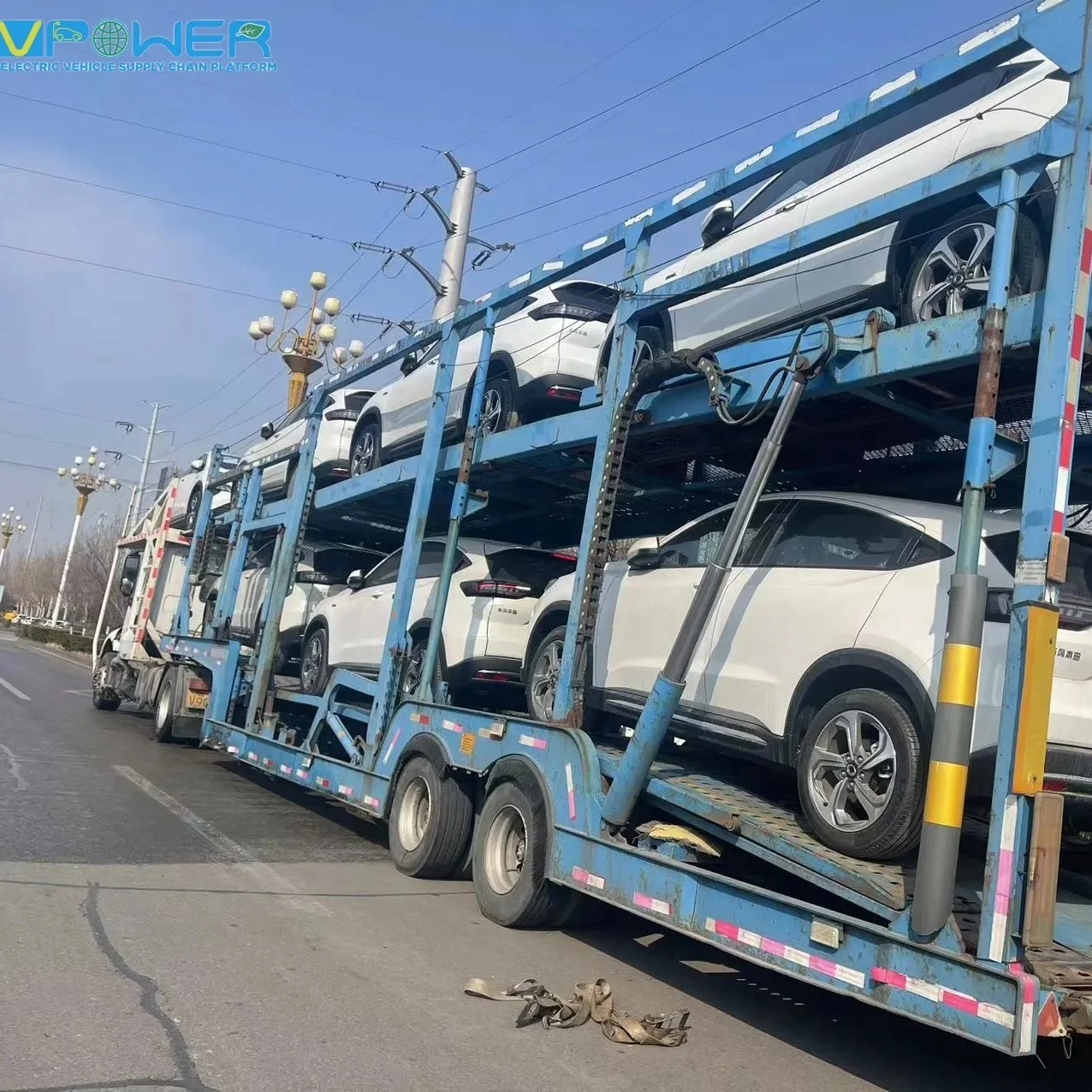 Hot selling new products car transporter trailer car trailers prices 8 car carrier trailer for sale