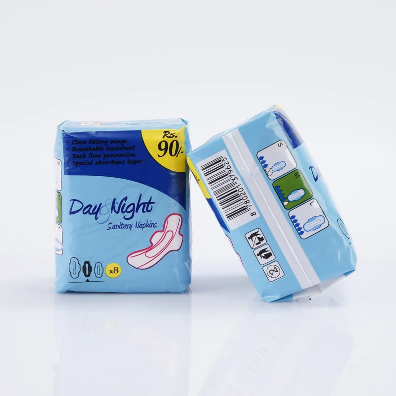 China made stock high quality breathable women pads sanitary napkin for ladies