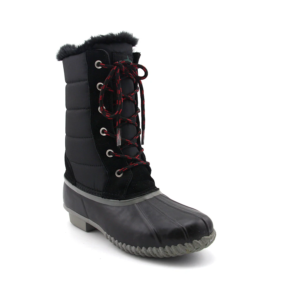 women rubber outsole cheap comfortable snow boots