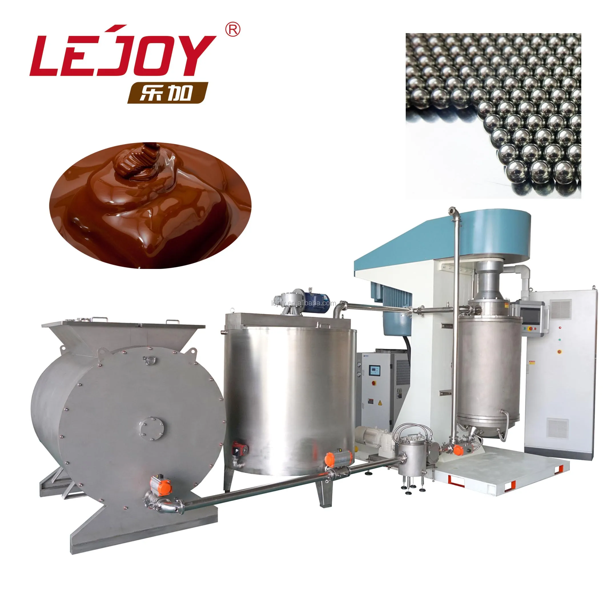 
Hot Sale Big Capacity Chocolate Ball Milling Machine 
