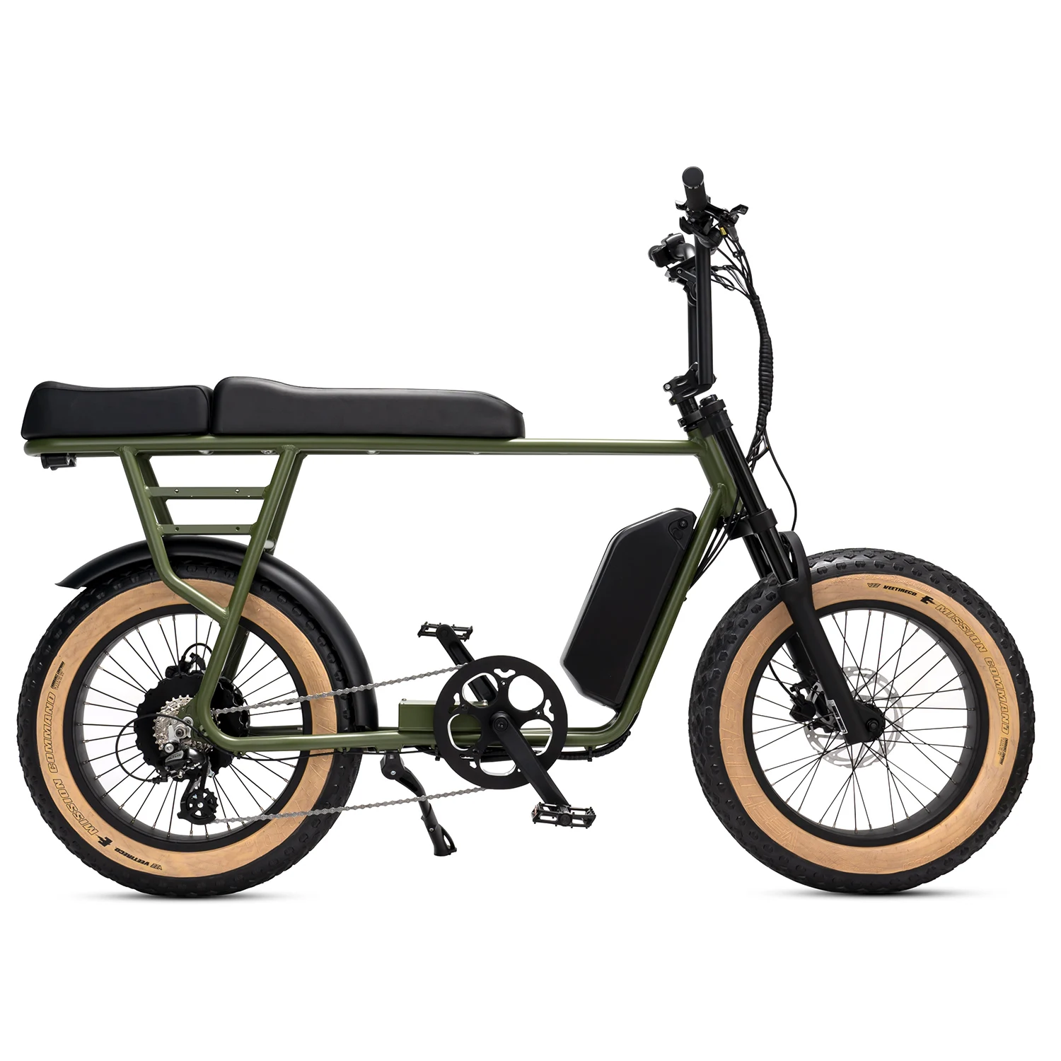 20 inch Fat Tire 48V 250W Lithium Battery Aluminum Alloy Extend Retro eBike Dirt Off Road Electric Bike