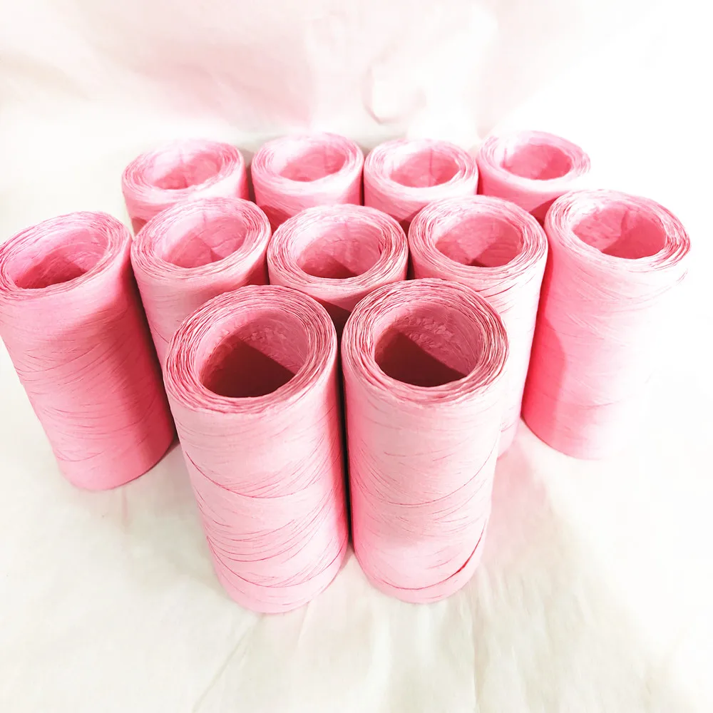 Set 4 Seagrass Placemat Handmade Paper Raffia Fringe Border Round Placemat High-quality Manufacture