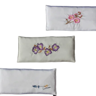 
Wholesale compress pain relief lavender organic herbal aromatherapy yoga eye mask pillow for relaxation 