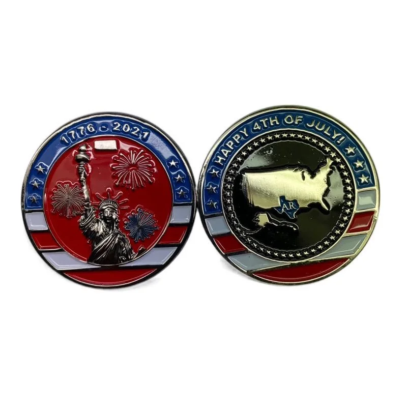 Custom Cheap Price High Quality Antique Bronze Rainbow copper silver gold challenge Coin