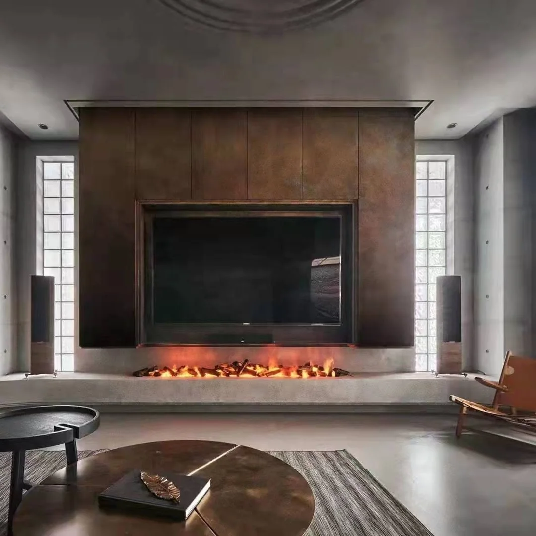 Home simulation flame fireplace decoration with no heat water vapor fireplace a generation of international