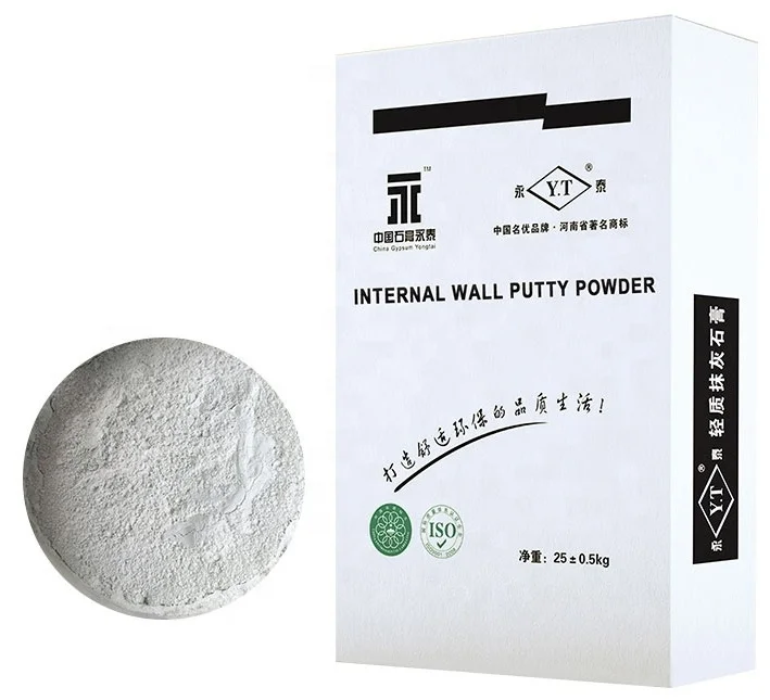 joint compound gypsum drywall putty powder gypsum powder 50kg bag