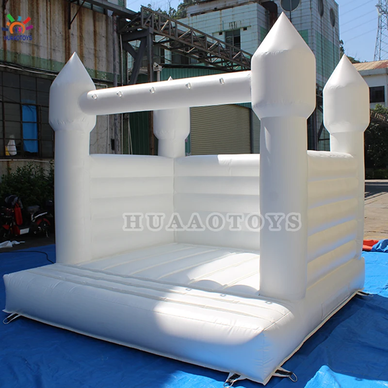 10x10ft 2024 New Popular Purple Bounce Castle Kids Inflatable White Bounce House Adult Wedding Jump