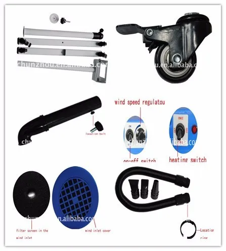 Professional Pet Stand Hair Dryer Machine Dog Grooming Blaster TS2-2400