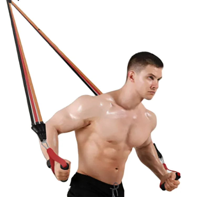 Bodylastics Resistance Fitness Workout Bands sets with Handles