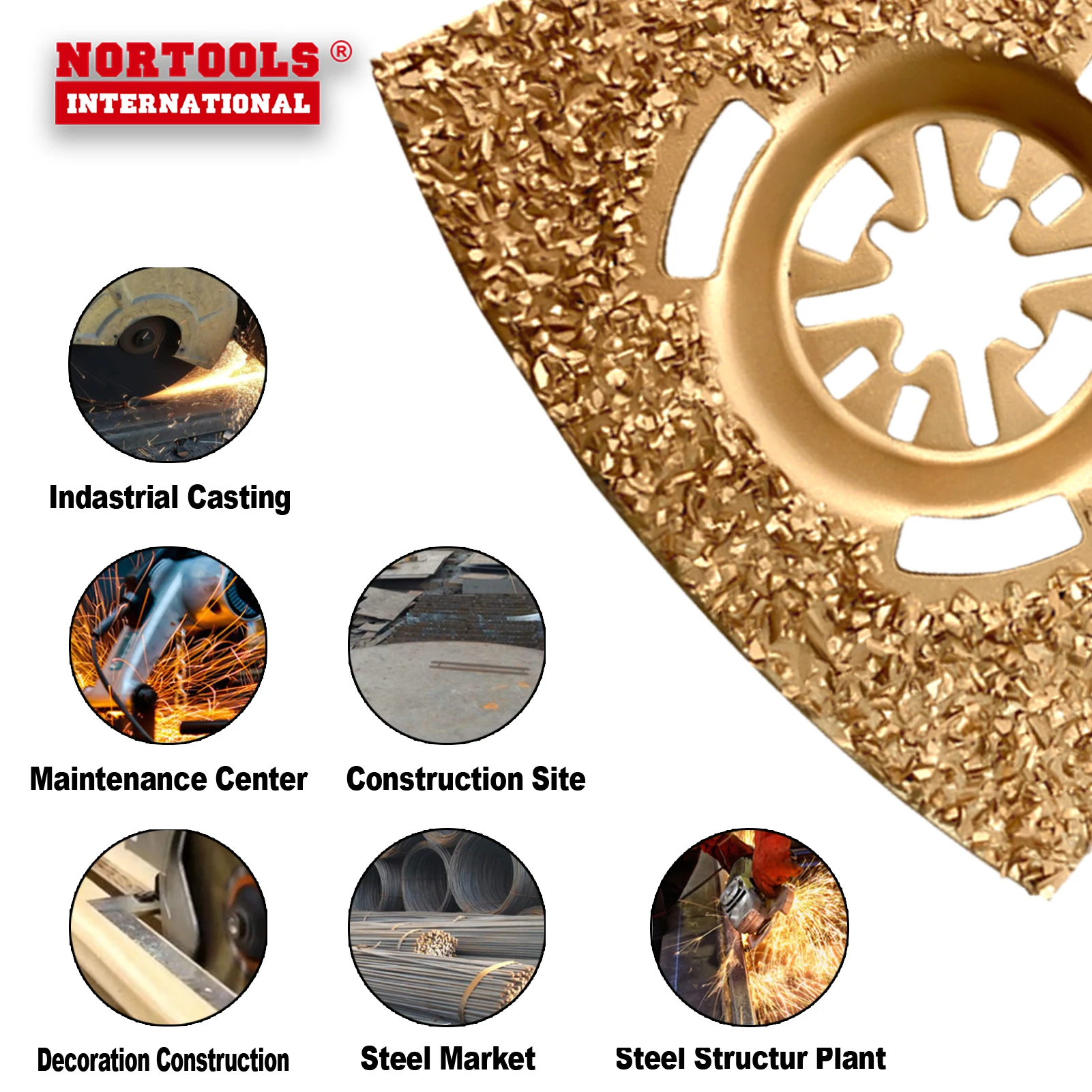 High Quality Oscillating Multi tool Triangle For Metal